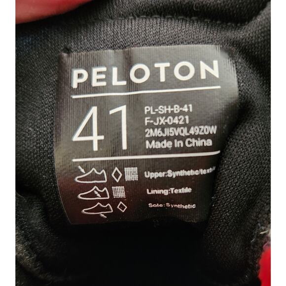 Peleton Clip In Cycling Spinning Shoes Size EU 41 US Women's 10 / Men's 8 - Picture 11 of 12
